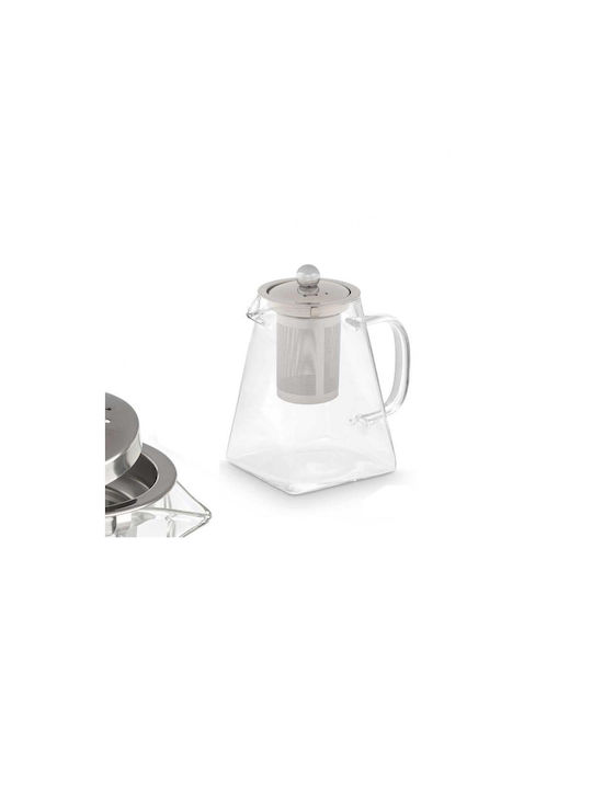 Atmosphera Teekanne mit Filter Glas Transparent 800ml