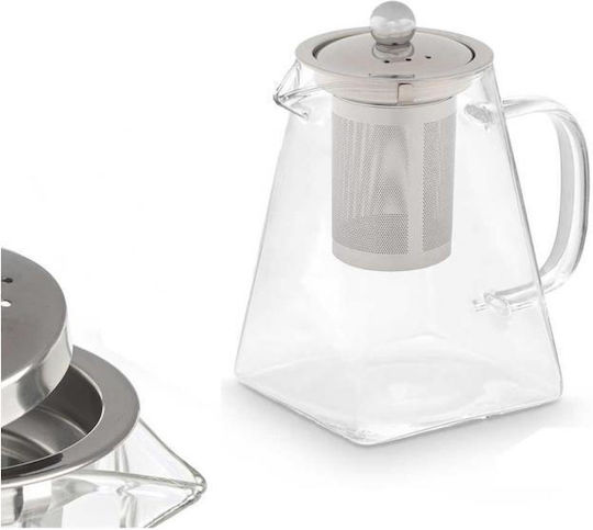 Atmosphera Teekanne mit Filter Glas 800ml