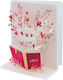 3D Greeting Card 10.5x12 Happy Birthday Love Pi...