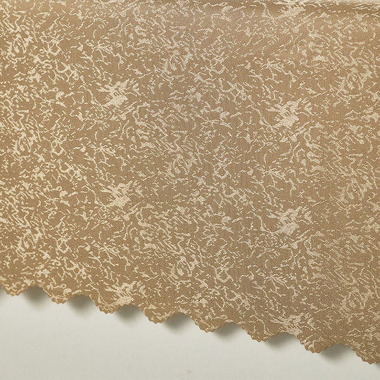 Whitegg Stain Resistant Beige Tablecloth 140x140cm