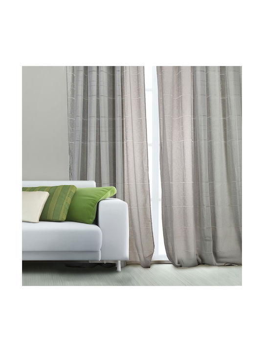 Whitegg Vorhang mit Grommet K0180 Beige 270x280cm