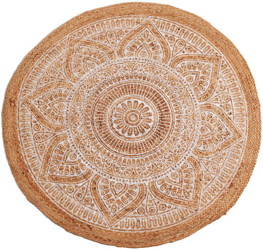 Otto Almas Sommer aus Jute Natural-White Otto Almas Sommer aus Jute Natural-White