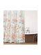 Whitegg Duschvorhang Stoff 180x180cm Ecru
