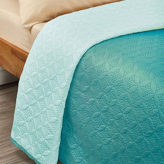 Whitegg Κουβερλί Μονό Microfiber Πράσινο 160x240cm