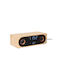 Karlsson Tabletop Digital Wooden Clock With Alarm KA6059WD