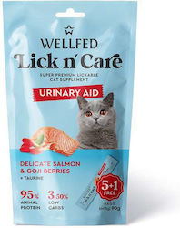 Wellfed Κρεμώδης Λιχουδιά Γάτας Lick N’ Care Urinary Aid 90gr