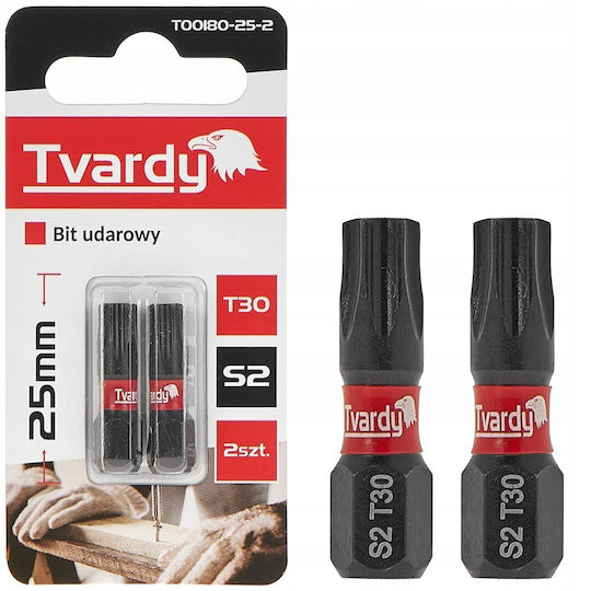 Tvardy Set 2 Schraubendreher-Bits Torx
