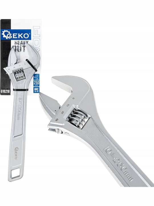 Geko French Wrench with Adjustable Opening 10mm 254mm