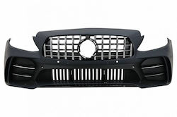 Μπροστινός Προφυλακτήρας Mercedes-benz C-class C205/w205 14-21 Gtr Look Black Mamba Μαύρο Χρώμιο Μάσκα Μπροστινός Προφυλακτήρας Mercedes-benz C-class C205/w205 14-21 Gtr Look Black Mamba Μαύρο Χρώμιο Μάσκα