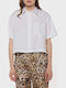 Women's Short Sleeve Shirt White