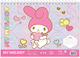 My Melody Drawing Pad 23x33cm 40 Sheets Various...