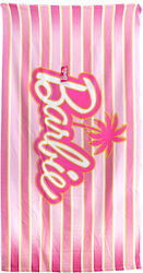 Barbie Πετσέτα Θαλάσσης Microfiber Fast Dry 90x170εκ Ye37018 Ροζ 90x170εκ