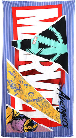Marvel Comics Beach Towel Microfiber Fast Dry 90x170cm Ye37015 Blue 90x170cm