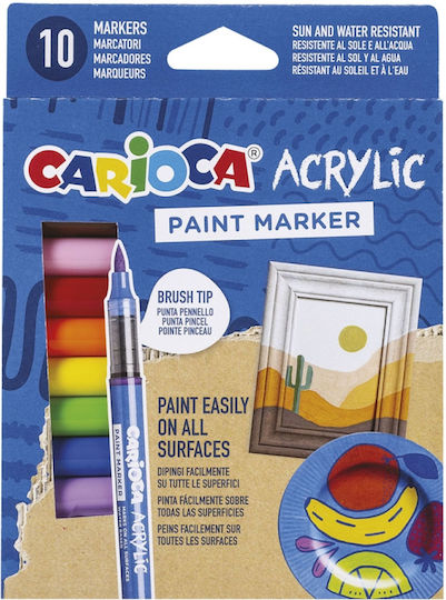 Carioca Set Marker Bunt 10Stück