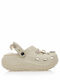 Tsoukalas Damen Clogs Beige