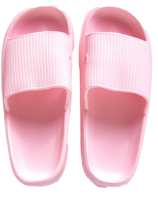 Comfort Slides În Culoare Roz