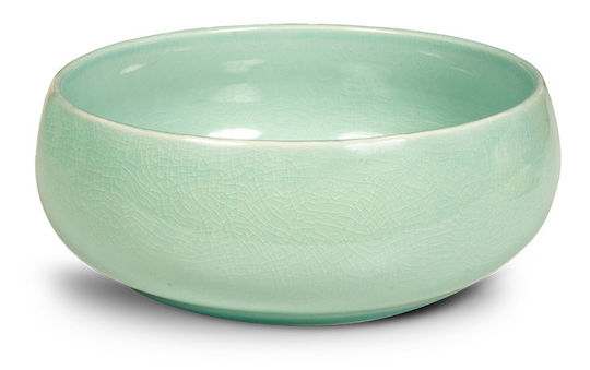 Glee Ceramic Bowl Food & Water for Dog & Cat 700ml in Green Color