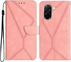 Θήκη Wallet Stitching Texture Xiaomi Redmi A5 4g Pink Θήκη Wallet Stitching Texture Xiaomi Redmi A5 4g Pink