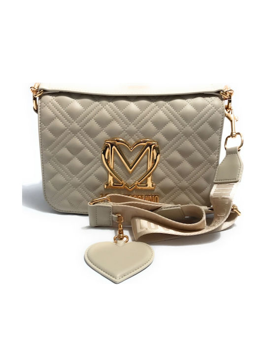 Moschino Damentasche Umhängetasche Weiß