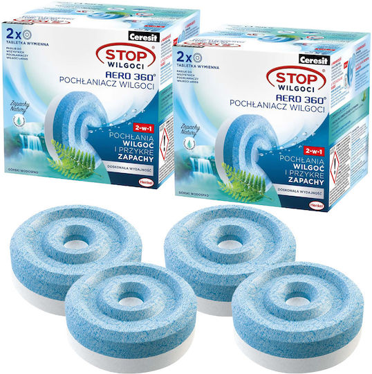 Ceresit Mountain Waterfall Absorbent Tablet 450g 4 Pieces