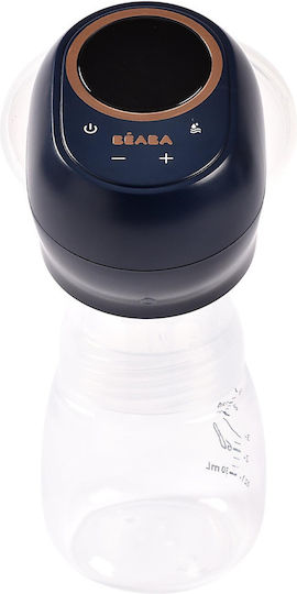 Beaba Pompa de sân simplă electrică Funcționează cu baterie Albastru 180ml