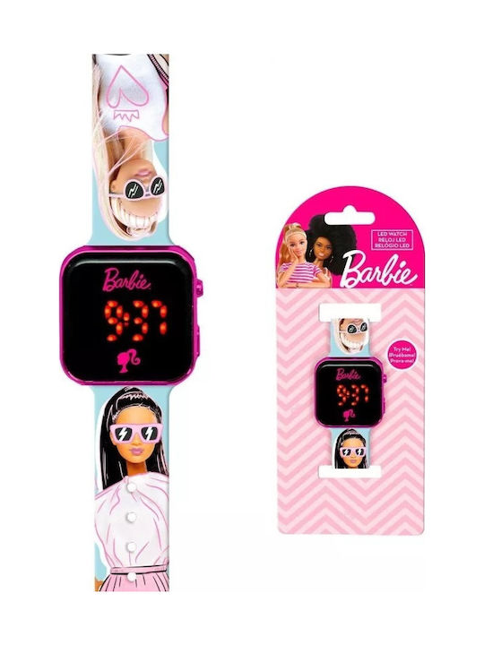 Kids Licensing Ceas digital pentru copii cu curea din cauciuc/plastic Multicolor