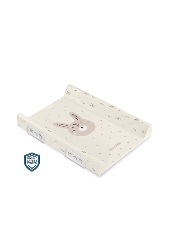 Sensillo Hard Changing Pad Copse Rabbit made of Fabric Multicolour 50x70cm