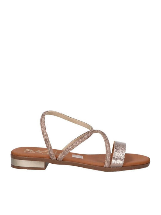 Oh My Sandals Leather Women's Flat Sandals Anat...