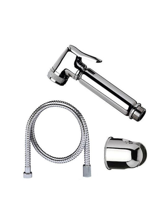 Set Bidet Sprayer Chrom Schalter Halterung Spirale Messing 100cm Chrom 332olv Remer
