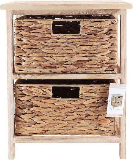 Mobilier din lemn cu scop general 2 sertare Zambilă 37.5x27.5x48 cm Aria Trade