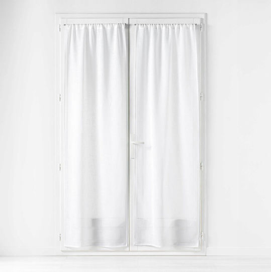 Douceur d'Intérieur Mit Bleistiftfalten Weiß 70x200cm