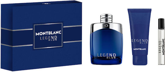 MontBlanc Legend Men's Set with Eau de Parfum and Shower Gel 3pcs