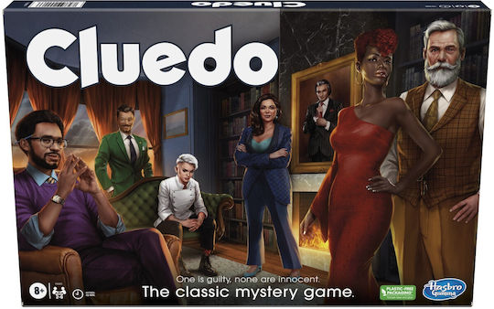 Настолна игра Cluedo The Classic Mystery за 2-6 играчи 8+ години (EN) Hasbro