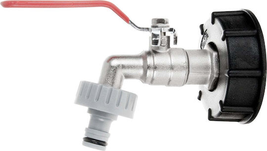 Ibc S60 X 6 Adapter Set 3/4 Inch Tap 1 Inch External Thread Hose Coupling Geko G70184