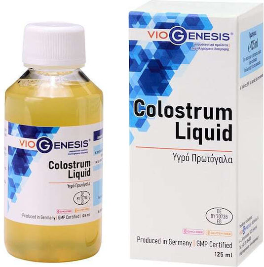 Viogenesis Viogenesis Colostrum Flüssiges Ergänzungsmittel Für Die Stärkung Des Immunsystems 125ml Geschmacksneutral