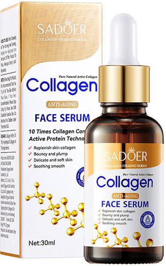Sadoer Collagen Ενυδατικό Serum Προσώπου με Κολλαγόνο 30ml