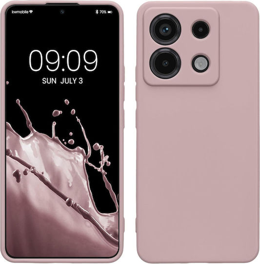 KWmobile Back Cover Σιλικόνης Ροζ (Redmi Note 13 Pro 5G / Poco X6)