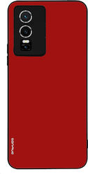 Sonique Umschlag Rückseite Silikon Rot (Vivo Y7...