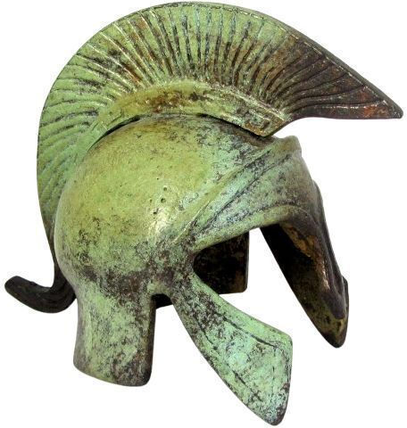 Trojanischer Bronzehelm