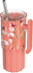 Quokka Θερμός 720ml Floral Coral Quokka Θερμός 720ml Floral Coral