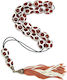 Roloi Komboloi Agate Worry Beads Multicolour 38cm