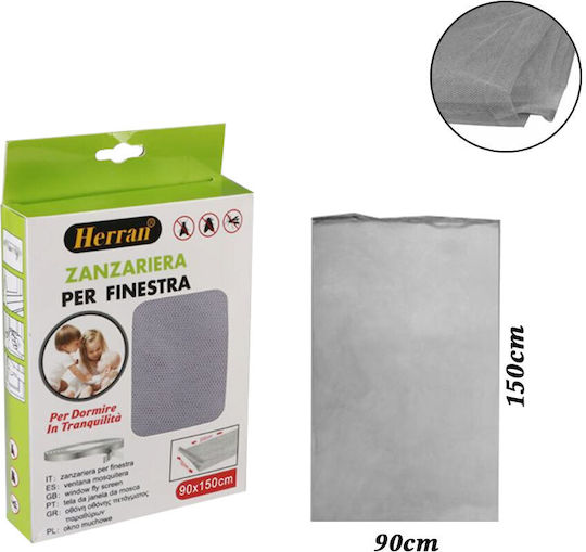 Bossram Moskitonetz Fenster Mit Klebeband Dauerhaft 90x150cm
