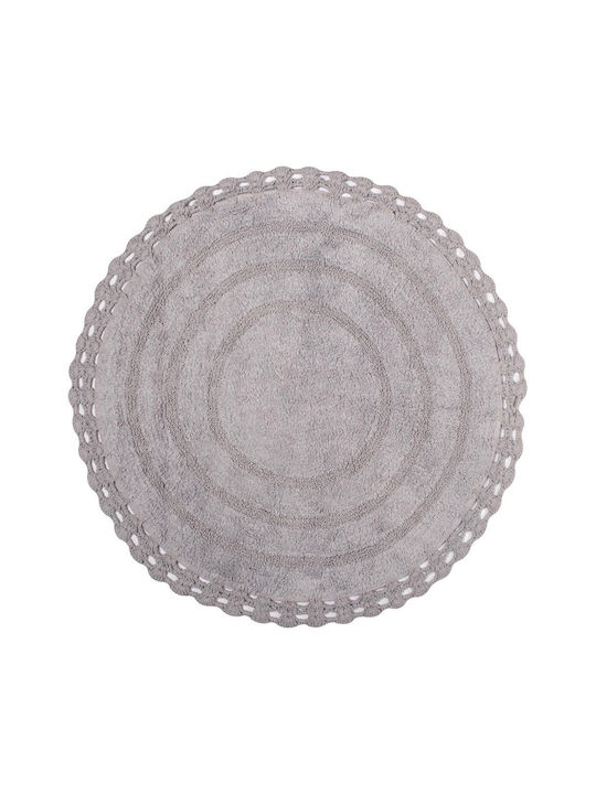 Silk Fashion Bath Mat Cotton Round 5206978166136 Linen Width 70cm