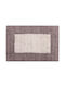 Silk Fashion Bath Mat Cotton Geometrical 5206978163821 Ivory/sand 60x90cm