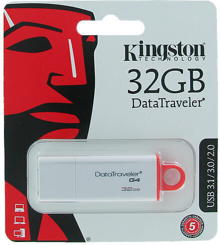 Kingston Datatraveler 32GB USB 3.1 USB-Stick Weiß