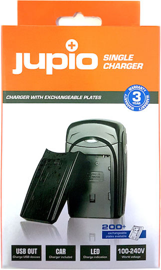Jupio Einzeln Batterieladegerät Kompatibel mit Olympus