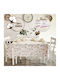 Pucioasa Rotunda Din Bumbac Rezistent la pete Lila 160x160cm
