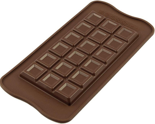 Silikomart Choco Форма за сладкарство за шоколадчета 15.4x7.7бр 1бр