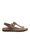 Women's Flat Sandals Flatforms in Brown Color