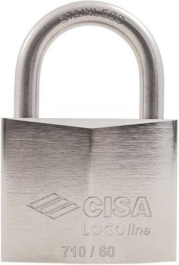 Cisa Locking Line Ατσάλινο Λουκέτο Πέταλο με Κλειδί
